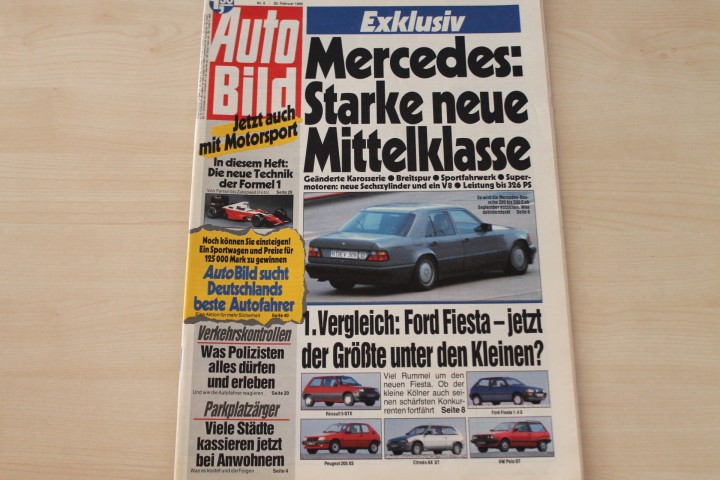 Deckblatt Auto Bild (08/1989)